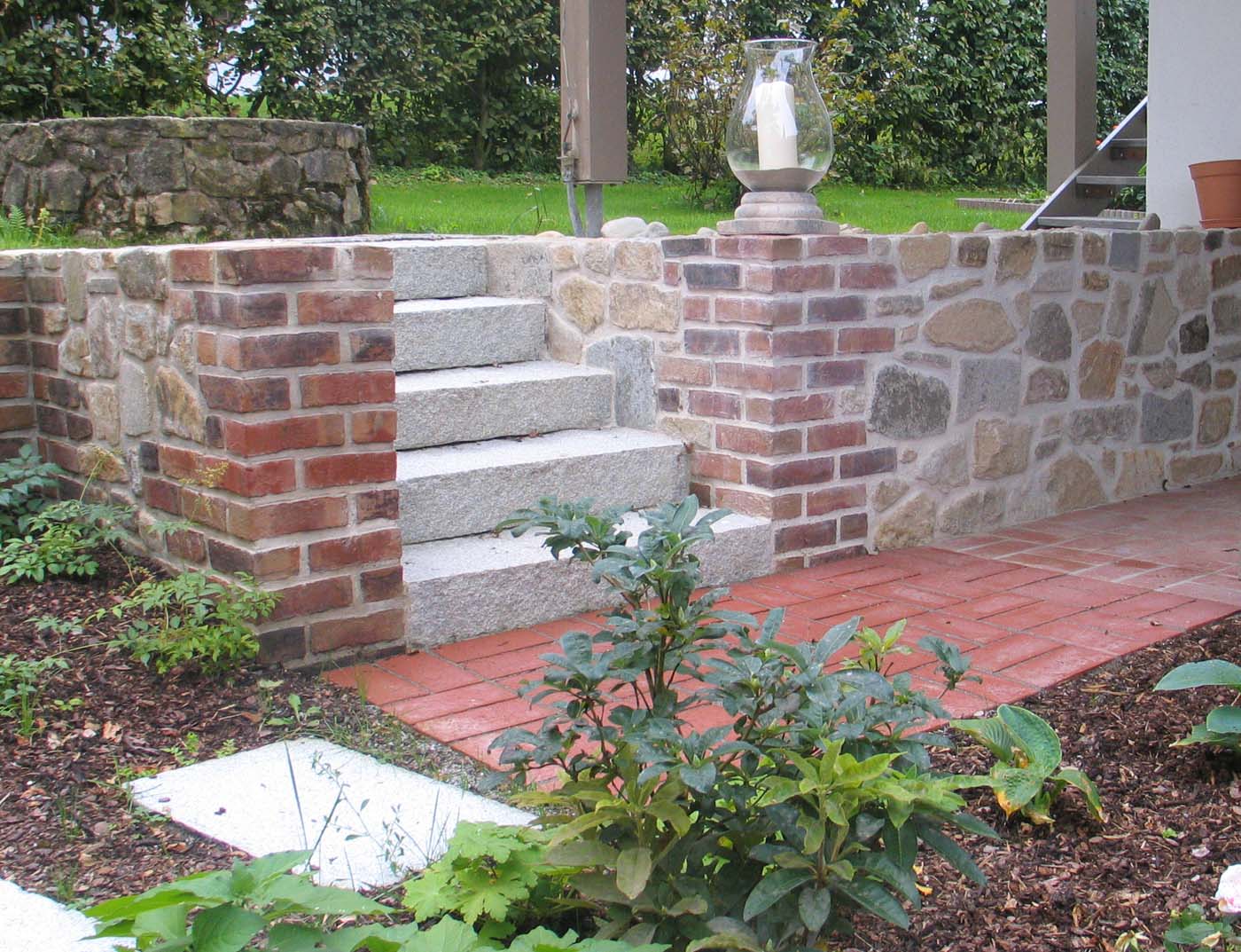 MauerTrockenmauerStein GartengestaltungGartenbauReischl